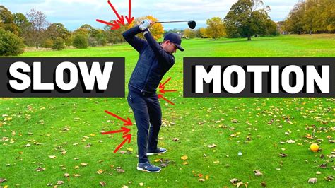 professional golf swing slow motion